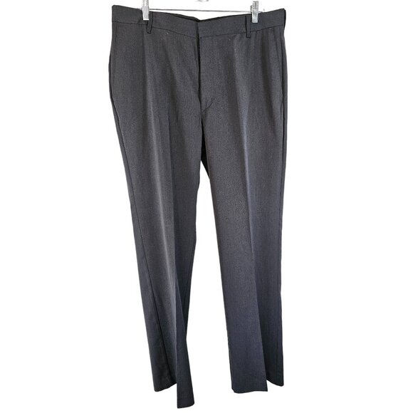 Covington Mens Charcoal Gray Dress Pants Size 36x32 - Picture 1 of 6
